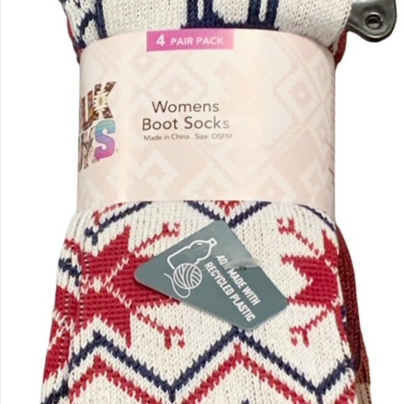 NWT Muk Luks ECO BOOT sock set - Picture 4 of 5